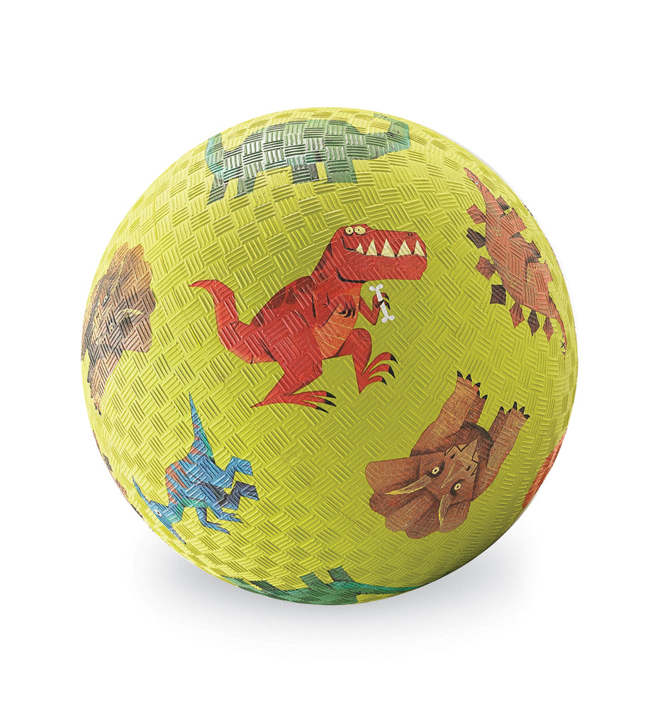 7" Playground Ball - Dinosaur Green