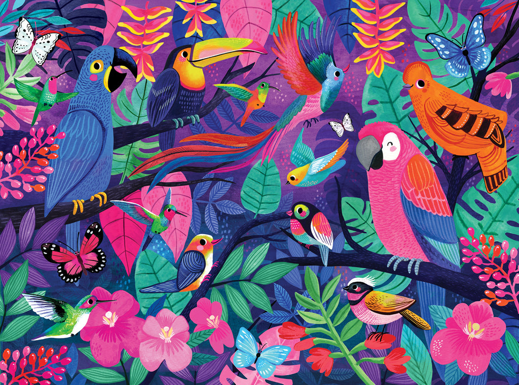 Family Puzzle - 500 pc - Birds of Paradise