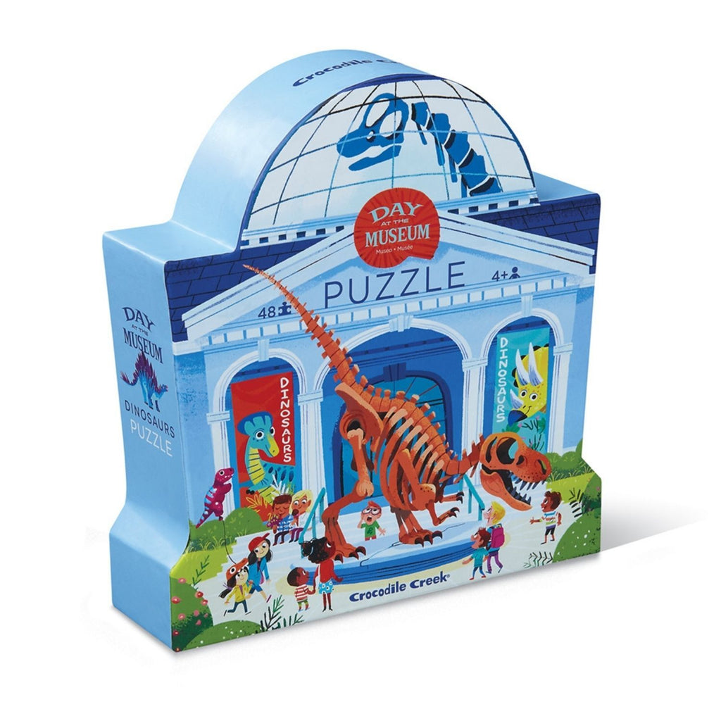 Day at the Museum Puzzle - 48 pc - Dinosaur