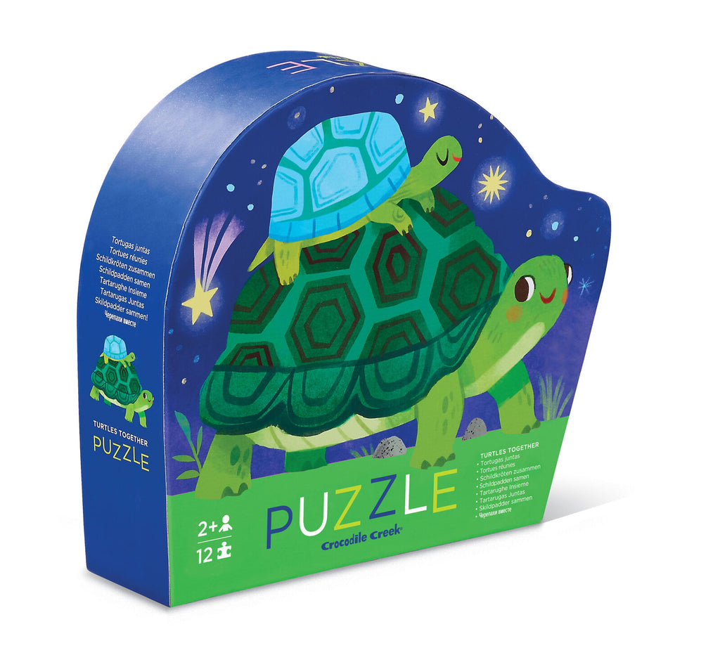 Mini Puzzle - 12 pc - Turtles Together