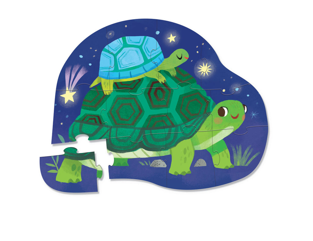Mini Puzzle - 12 pc - Turtles Together