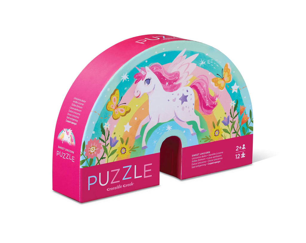 Mini Puzzle - 12 pc - Sweet Unicorn