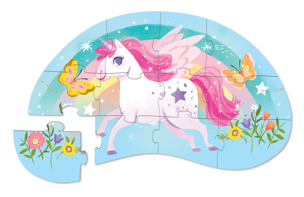 Mini Puzzle - 12 pc - Sweet Unicorn