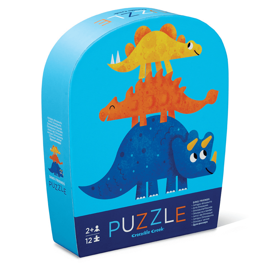 Mini Puzzle - 12 pc - Dino Friends - NEW