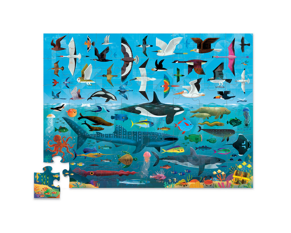 Above and Below Puzzle - 48 pc - Sea and Sky