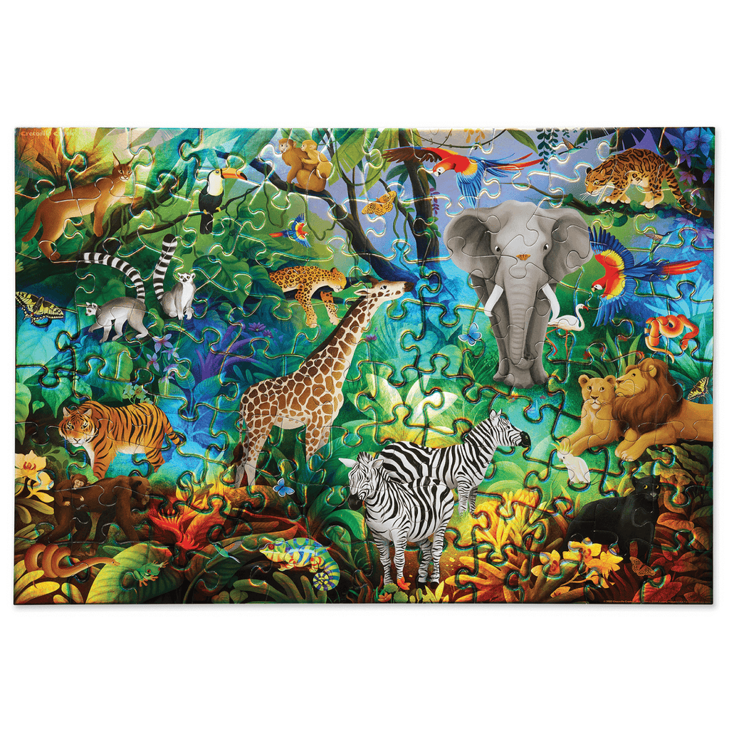 Holographic Puzzle - 100 pc - Jungle Paradise