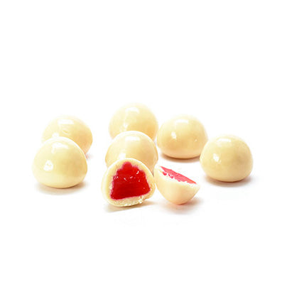 White Chocolate Raspberries 400g