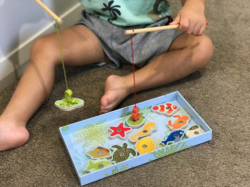 Magnetic Tropical Fishing Game