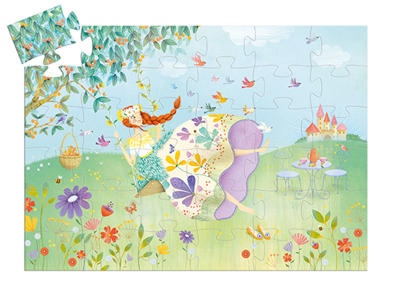 Princess of Spring - 36pce Silhouette Puzzle