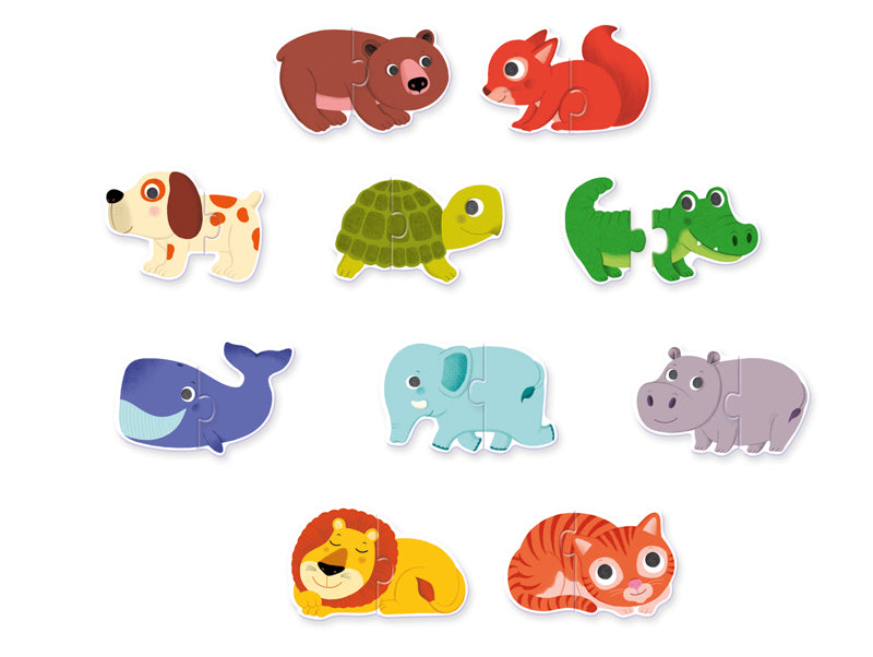 Duo Animals - 20pce Puzzle