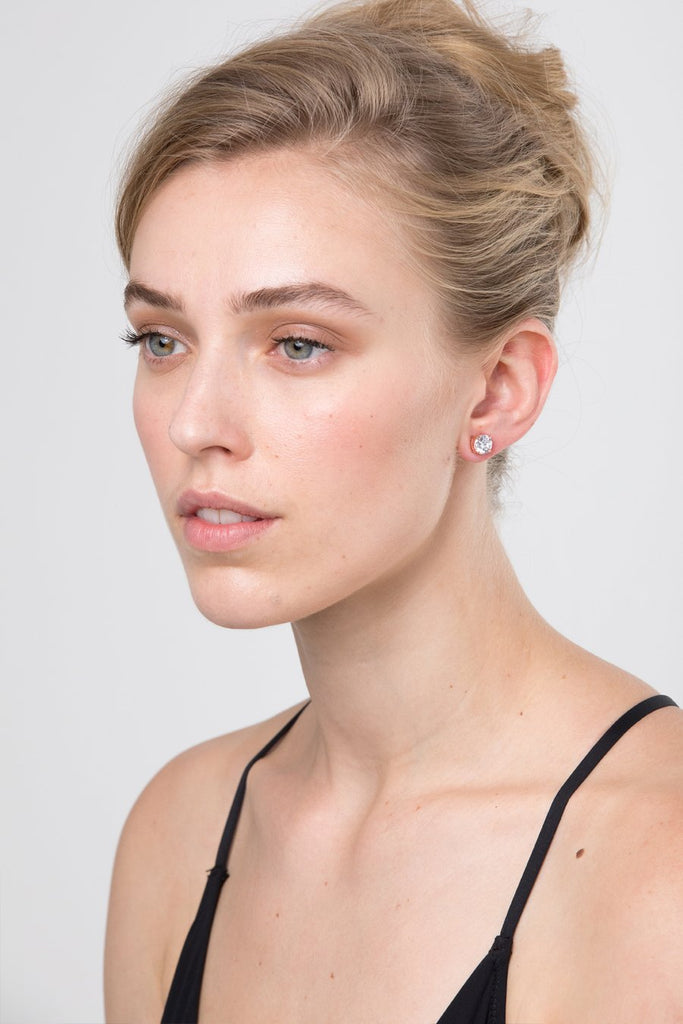 Ballet Earrings - Rose Gold