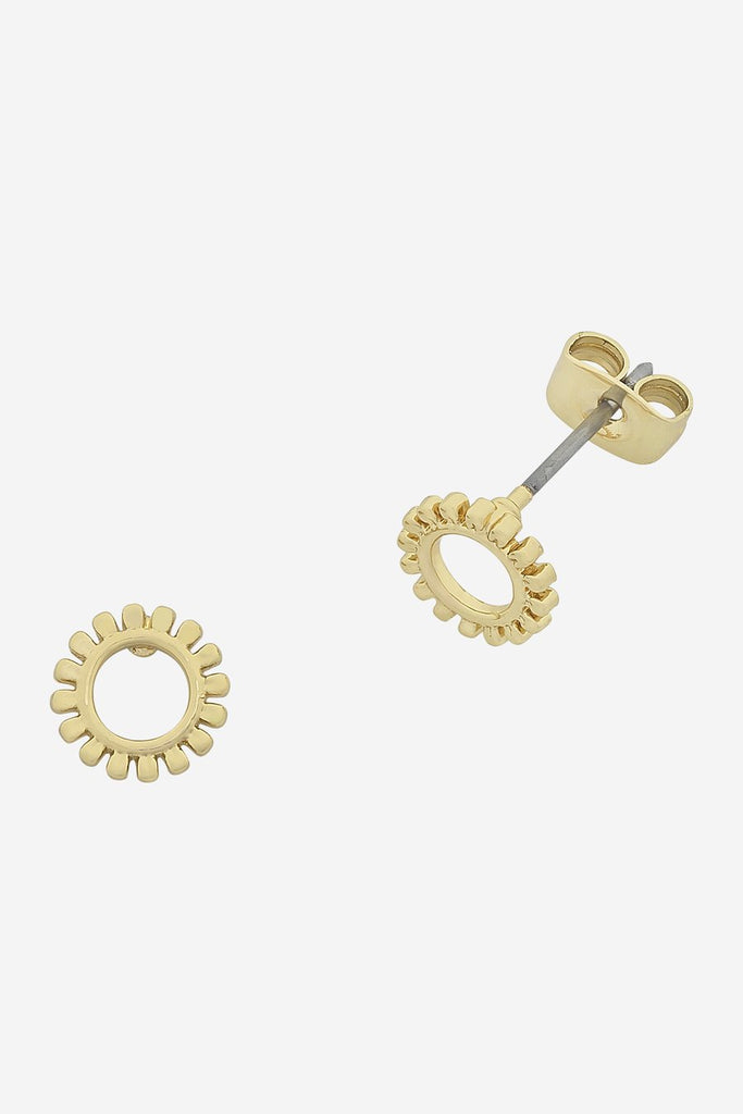 Petite Daisy Earrings - Gold