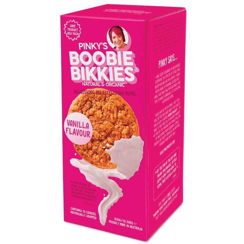 Carton of 10 Boobie Bikkies - Vanilla