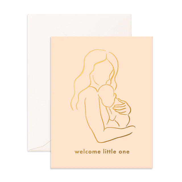 Welcome Little One Mama Card