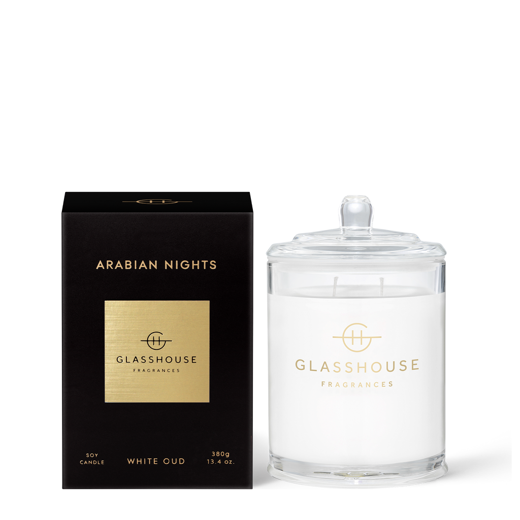 Arabian Nights - White Oud 380g Soy Candle