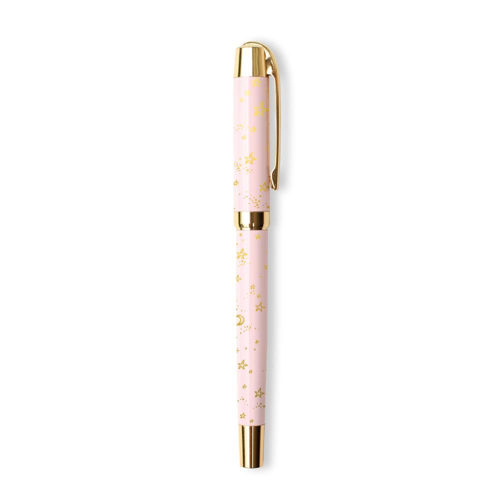 Pink Stardust Roller Pen