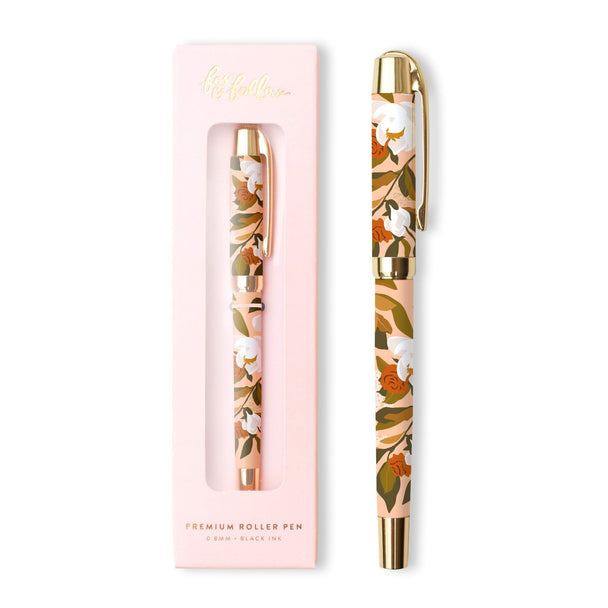 Magnolia Rose Roller Pen