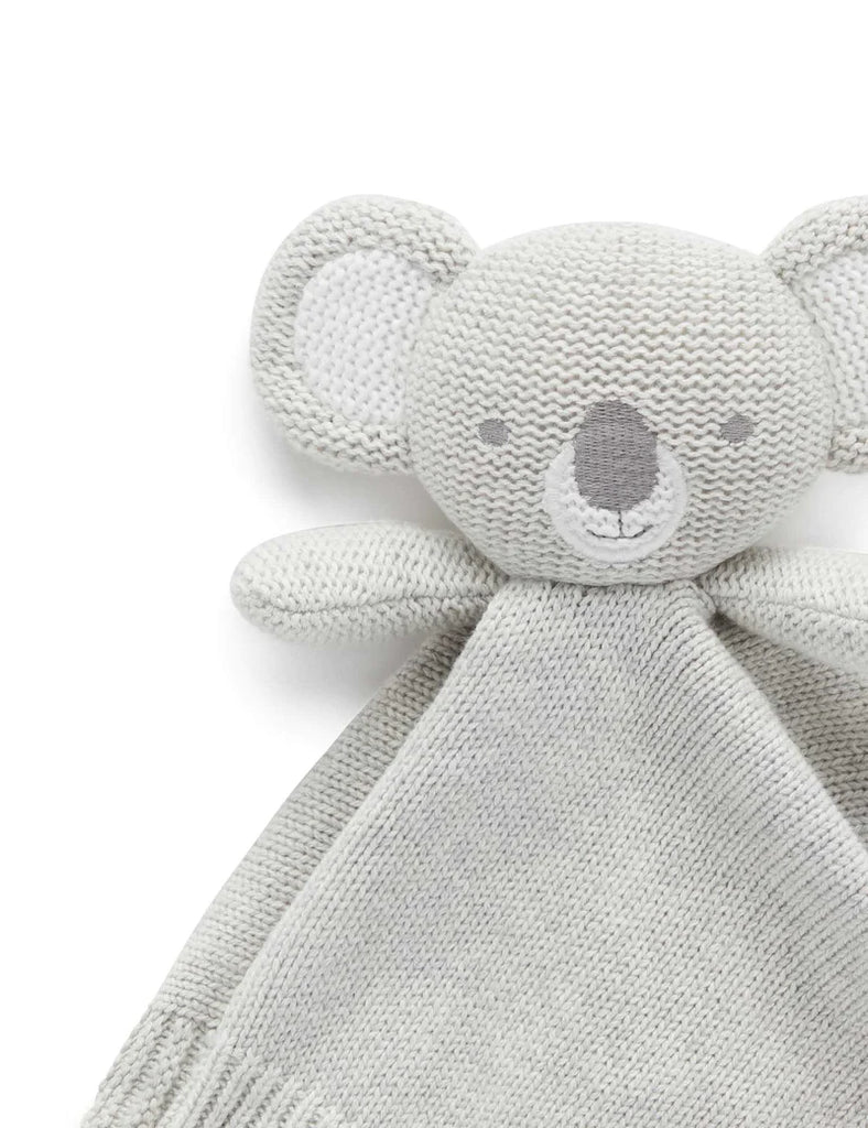 Knitted Koala Comforter