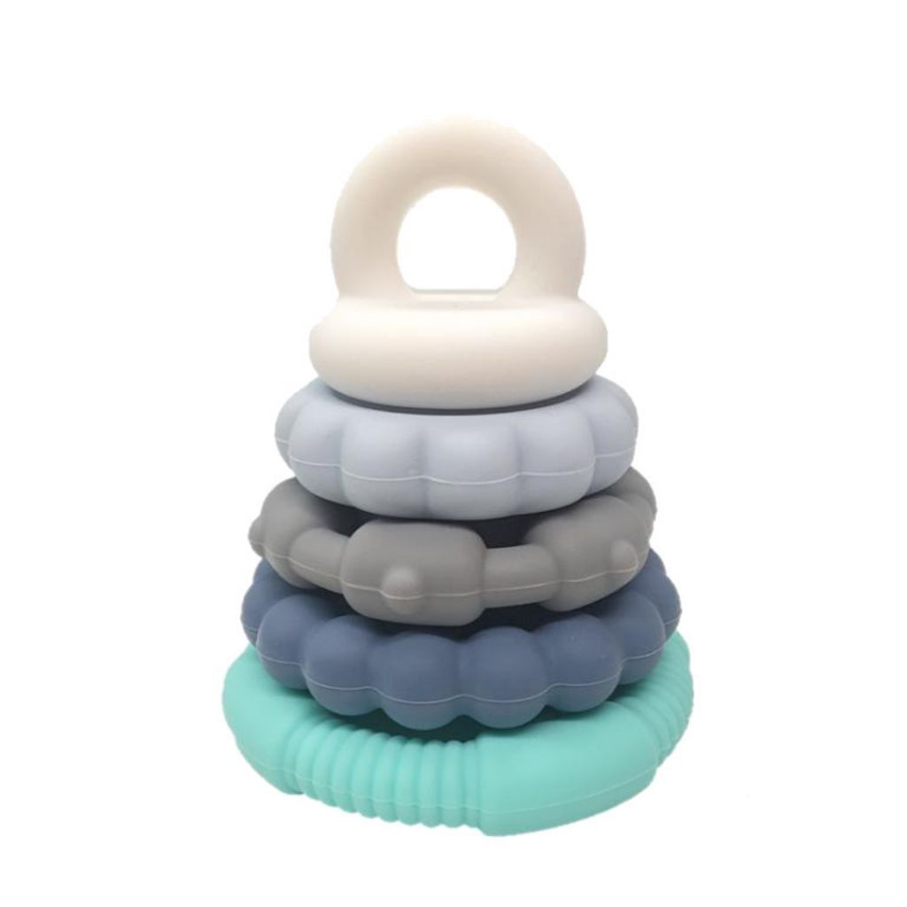 Rainbow Stacker and Teether Toy - Ocean