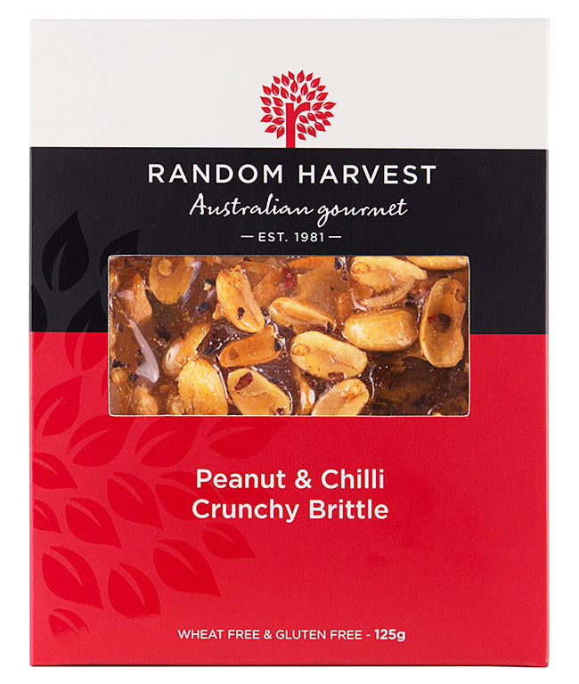 Peanut & Chilli Crunchy Brittle 125g