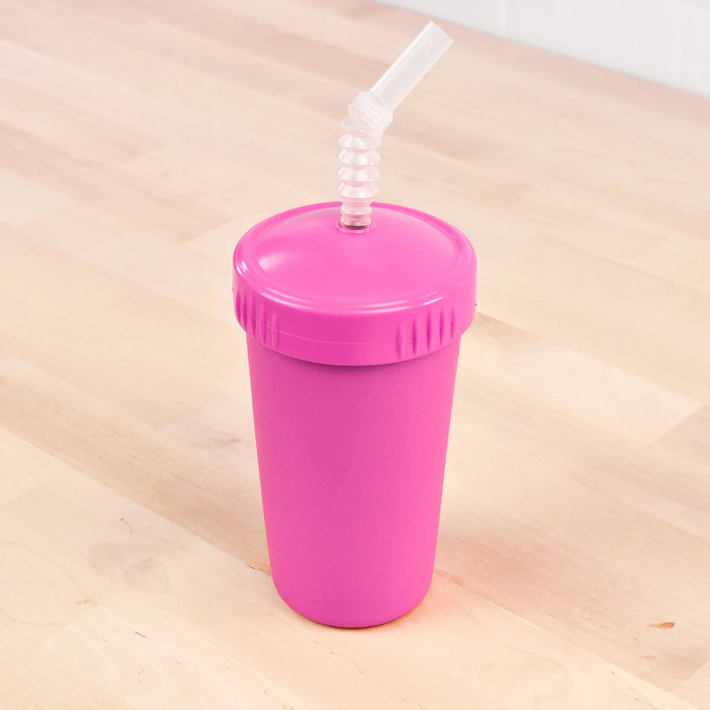 Straw Cup - Bright Pink