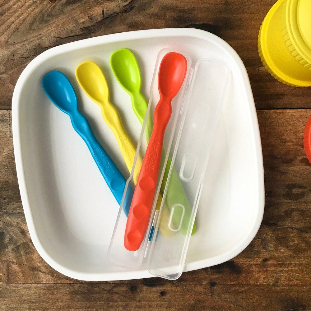 Infant Spoons (4 pack with case) - Primary