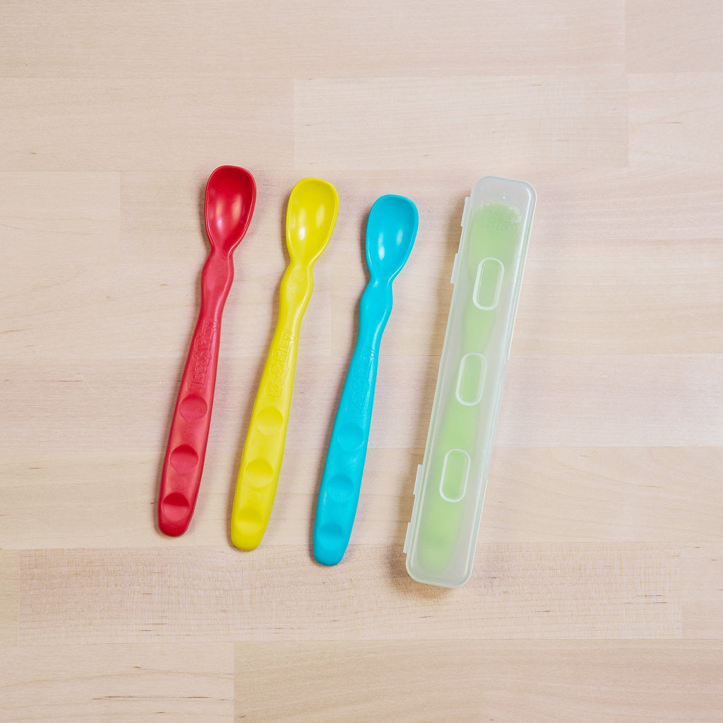 Infant Spoons (4 pack with case) - Primary