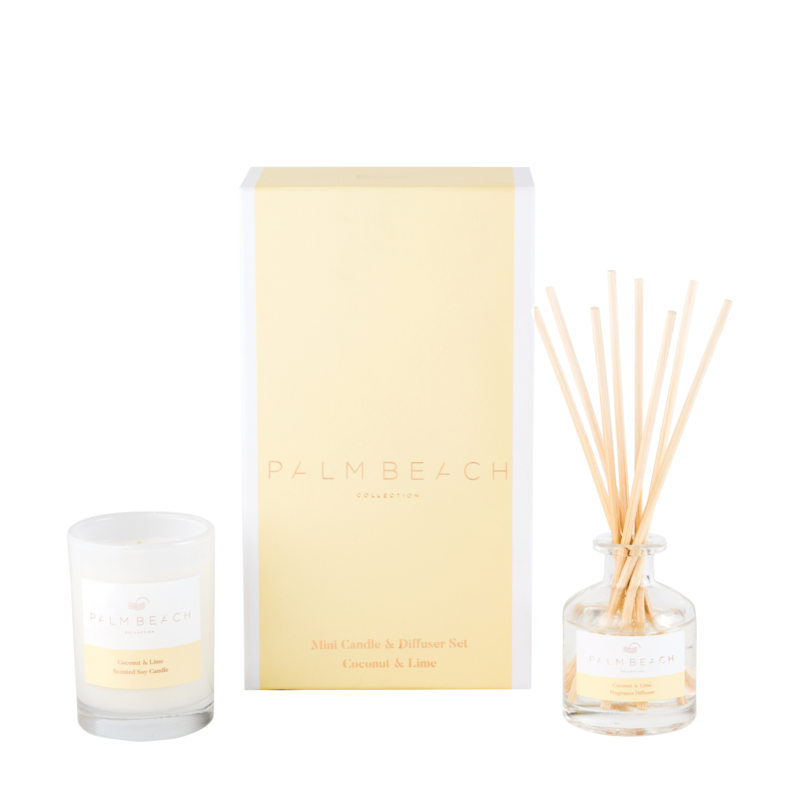 Coconut & Lime Mini Candle & Diffuser Gift Pack