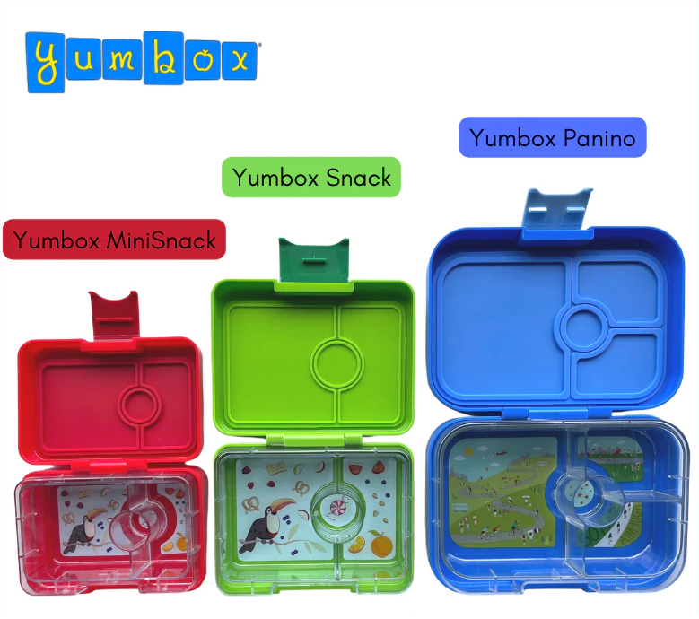 Snack Yumbox - Surf Blue Dinosaur