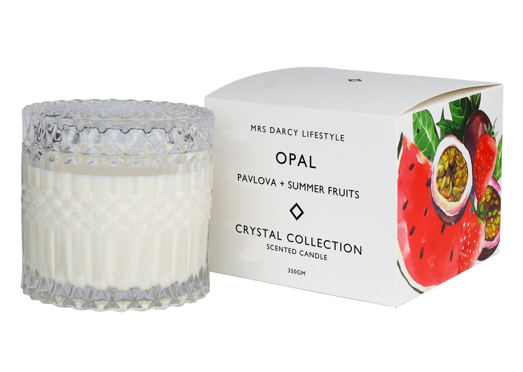 Opal Candle - Pavlova and Summer Fruits