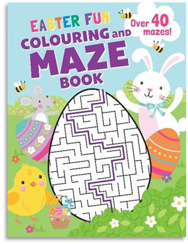 Easter Fun Colouring and Maze Book