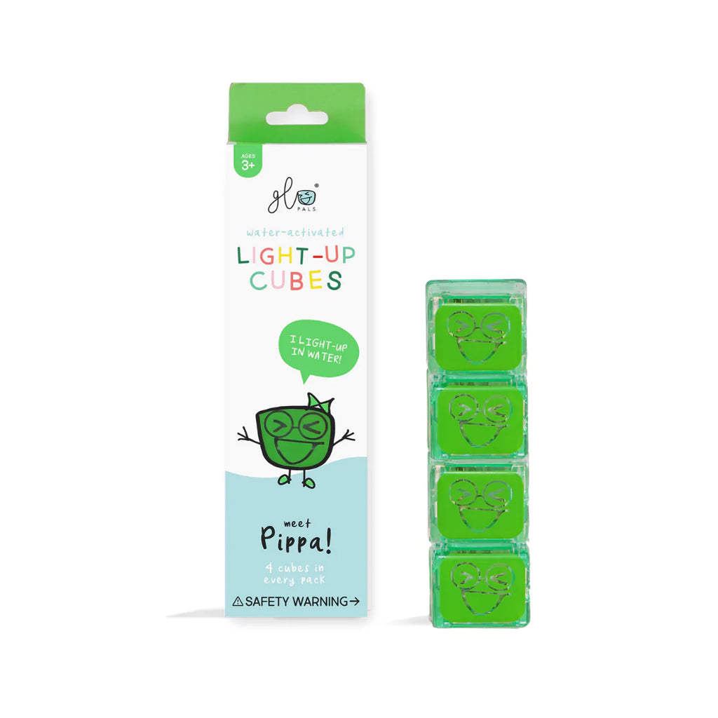 Glo Pal Cubes 4pc Pippa (Green)