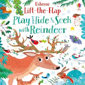 Play Hide & Seek with Reindeer - Lift-the-flaps - Board Book