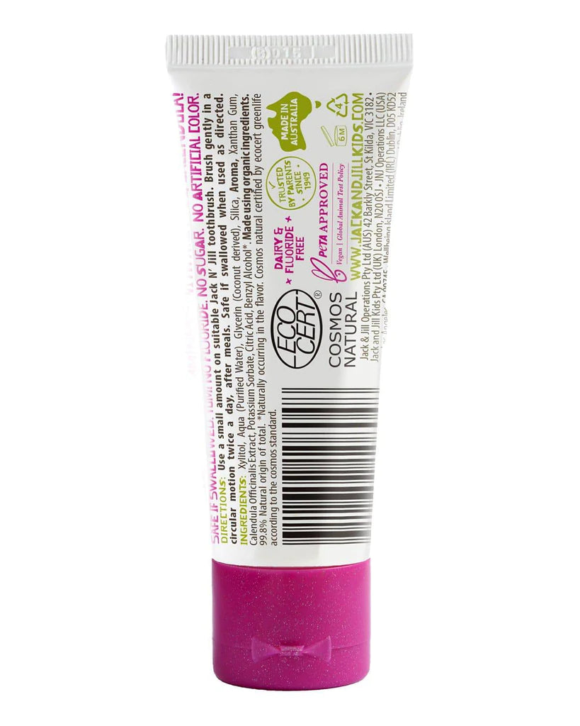 Natural Toothpaste 50g - Berries and Cream