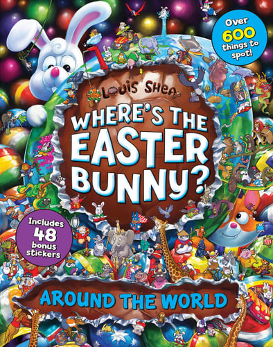 Where's the Easter Bunny: Around the World - Hardcover